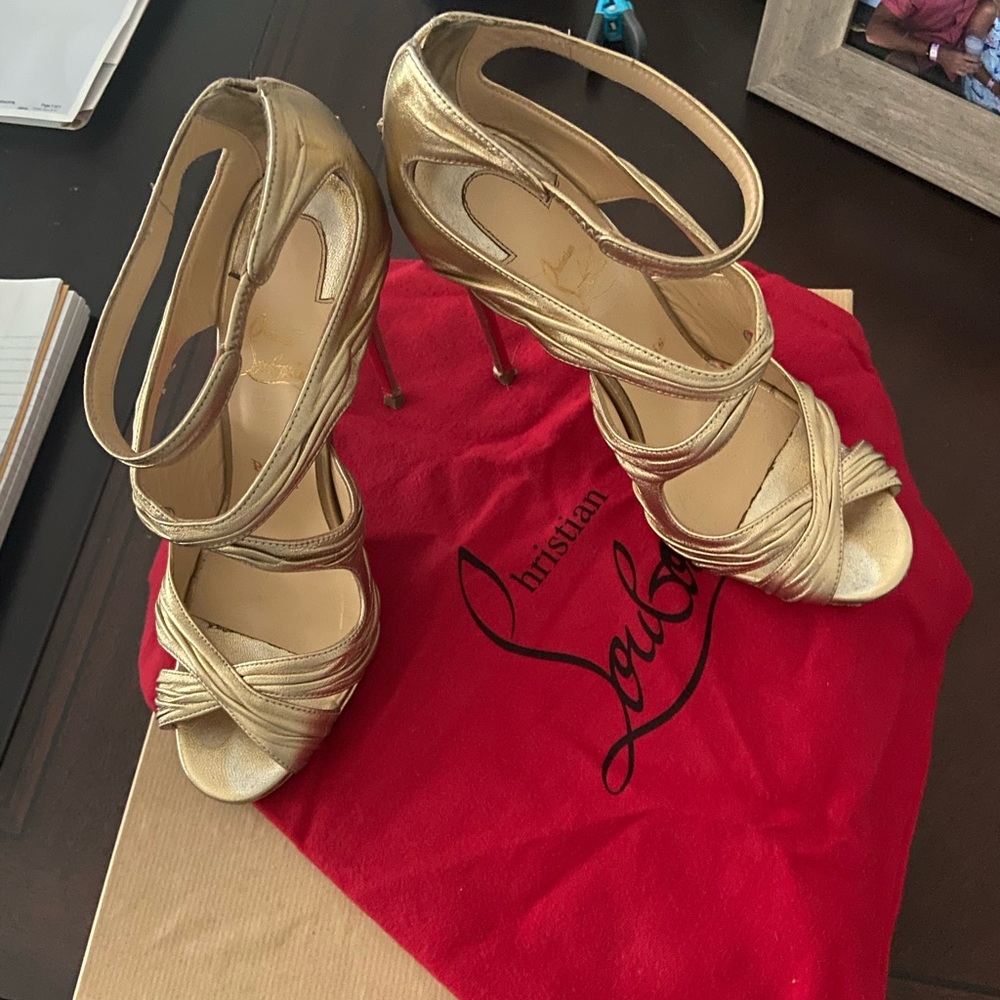 SOLD Christian Louboutin Kashou 120 Nappa